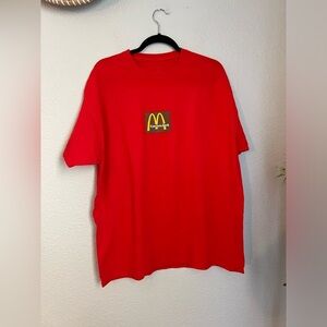 Cactus Jack by Travis Scott Sesame T-Shirt III 'Red' McDonalds Men Large